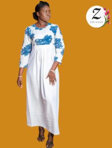 Robe Longue imprimée florale