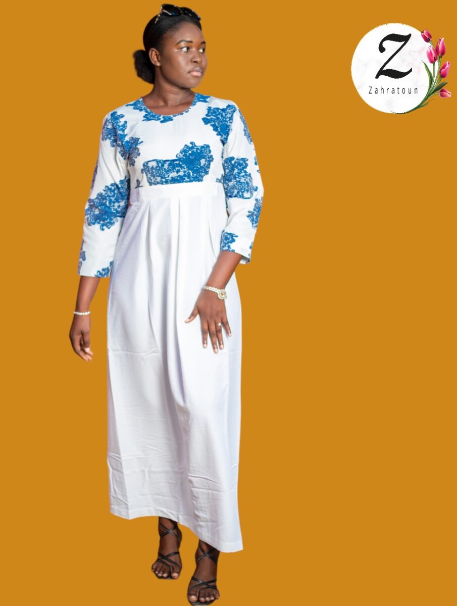 Robe Longue imprimée florale