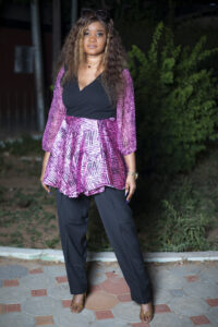 Ensemble Haut CacheCoeur et Pantalon