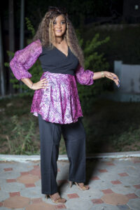Ensemble Haut CacheCoeur et Pantalon