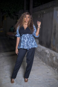 Ensemble Haut CacheCoeur et Pantalon