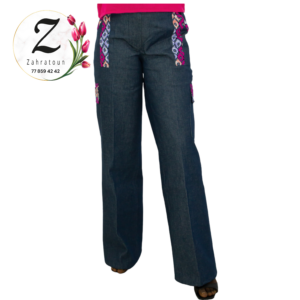Pantalon Cargot – Jean et Wax Rose – Dakar