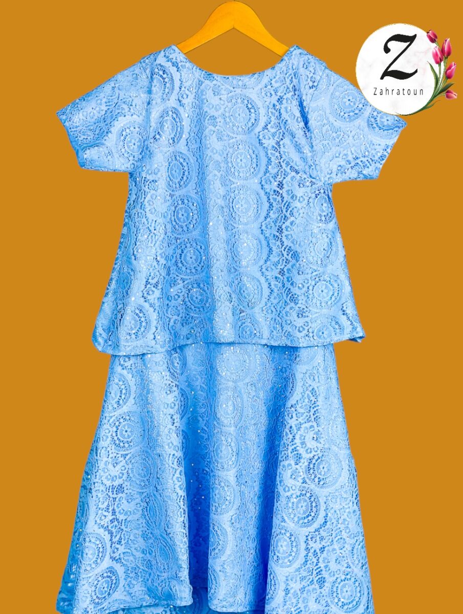 Robe Dentelle – trois volants – Dakar