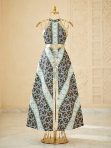 Robe africaine dos-nu Sokhna