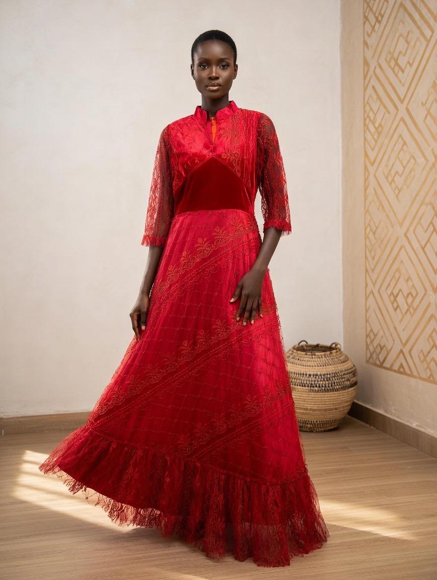 Robe Rouge Rubis