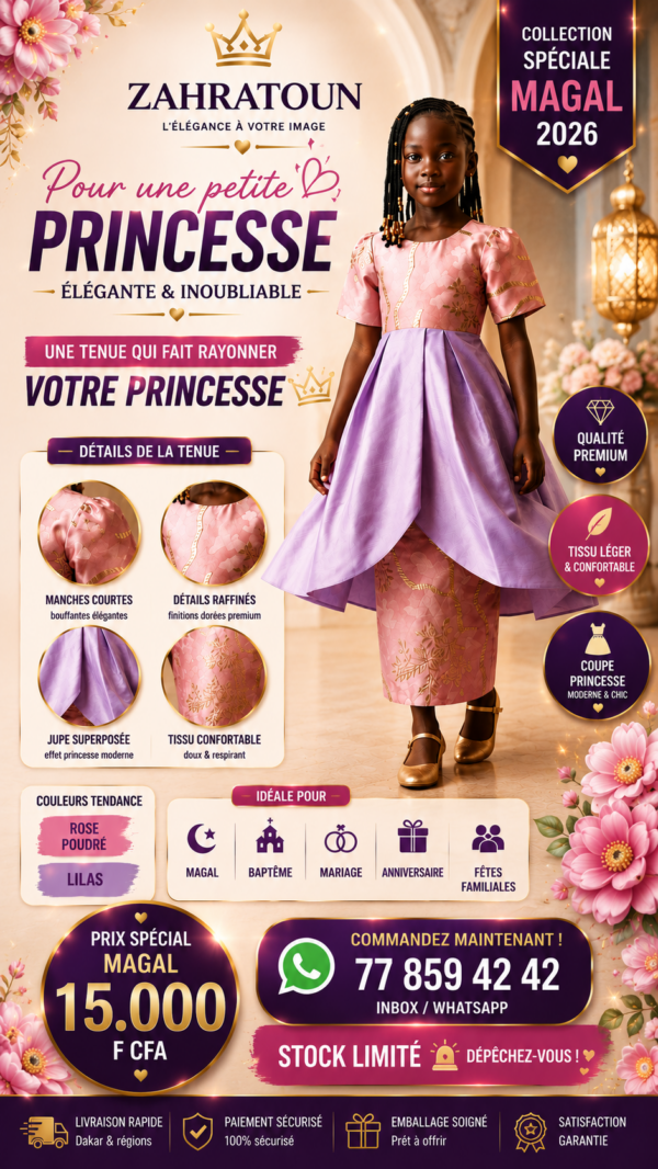 Robe et jupe brocard