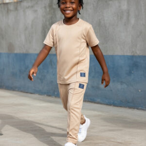 Ensemble beige enfant deux pièces