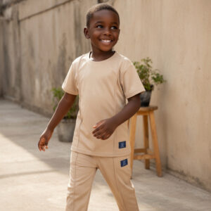 Ensemble beige enfant deux pièces