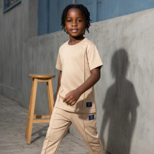 Ensemble beige enfant deux pièces