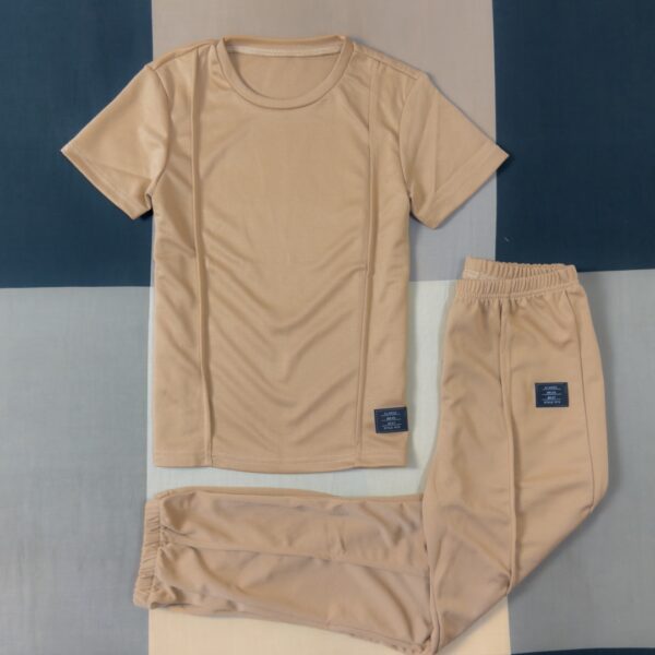 Ensemble beige enfant deux pièces